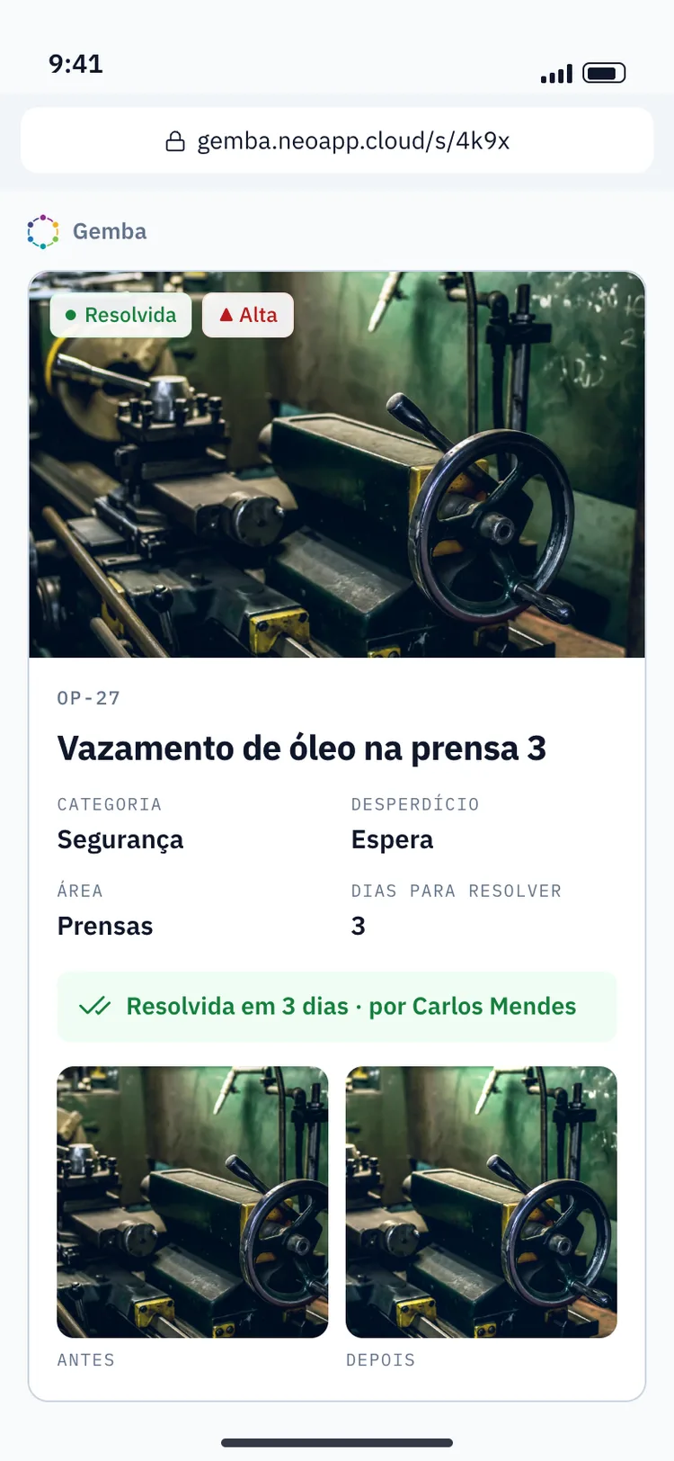 Registro compartilhado